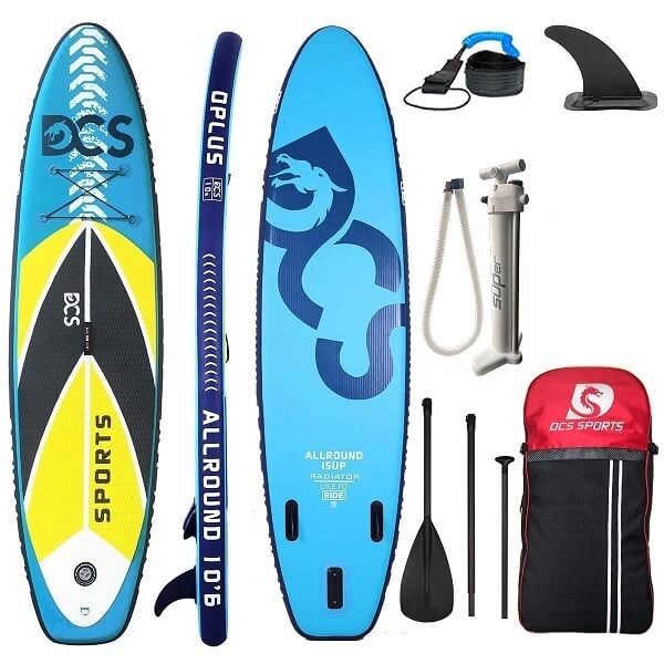 Blue Soft Paddleboard Professional Surfing Inflatable SUP Board
