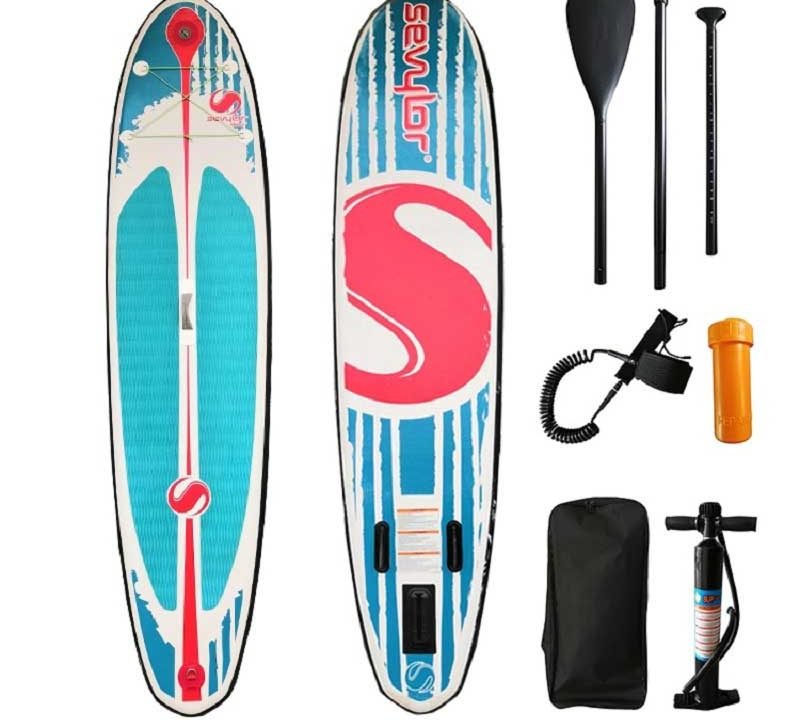 4x Stand Up Paddle Body Board Set SUP Longboard Surfboard Surfausrüstung 