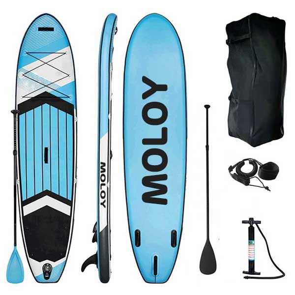 4x Stand Up Paddle Body Board Set SUP Longboard Surfboard Surfausrüstung 