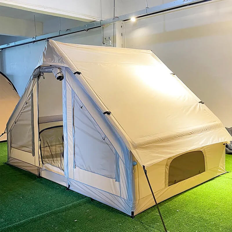 barraca de acampamento inflável