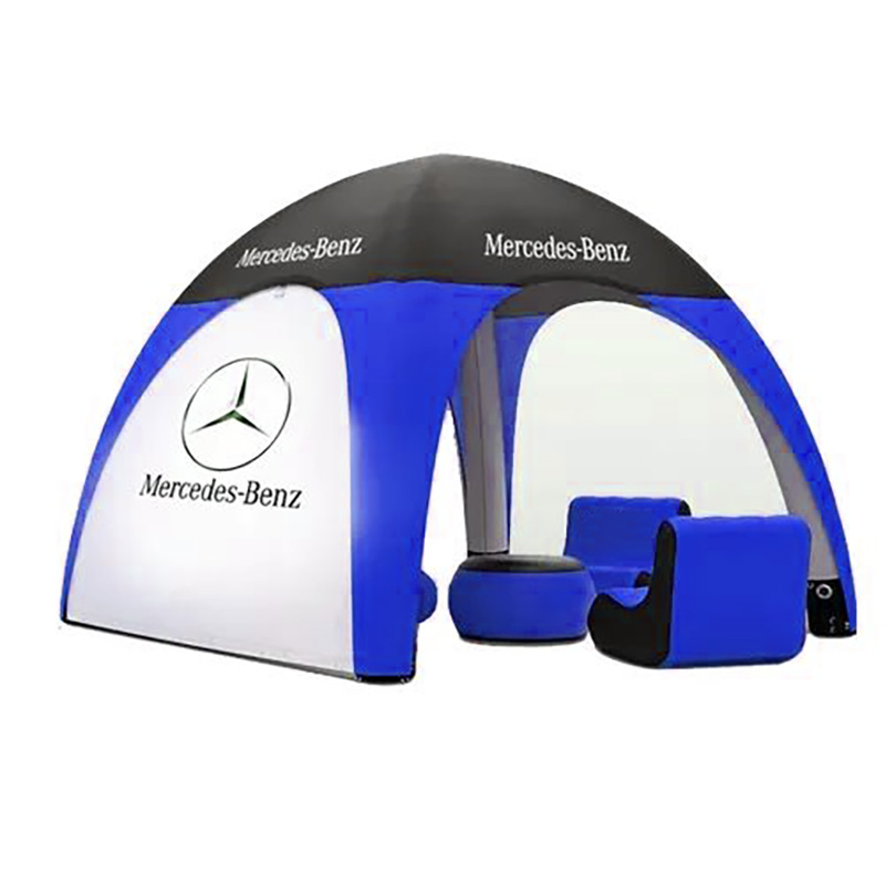 Inflatable air tent