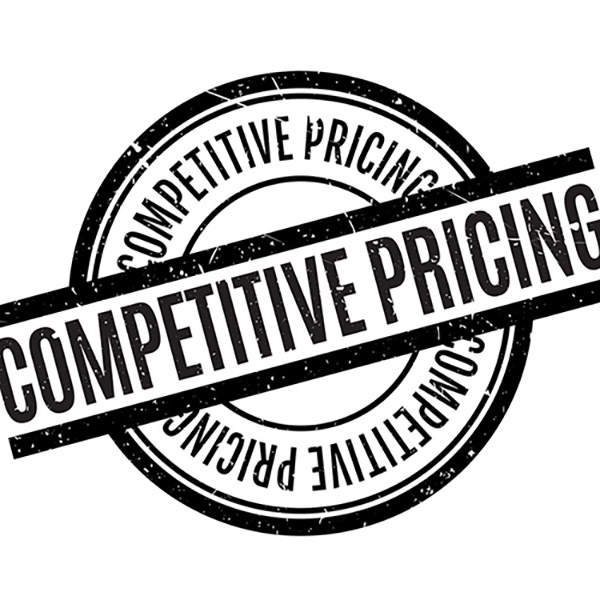 konkurrencedygtig pris