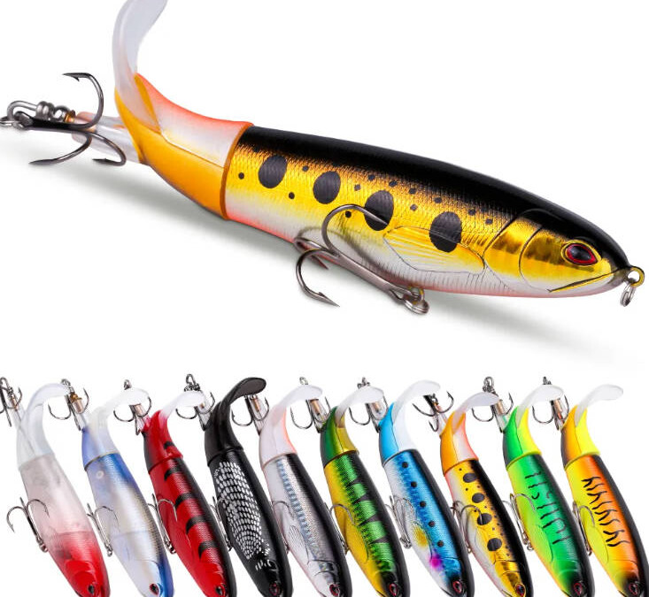 13g 10cm Premium Fishing Lure Kit Bass Trout Baits With Propeller Tail