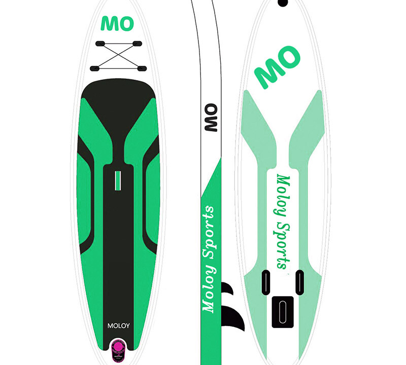 OEM Custom Color Fully Printed Inflatable SUP Fishing Paddle Board