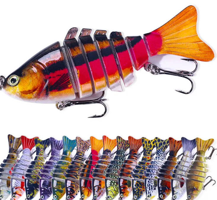 Wholesale Hard Plastic Multi-jointed Lure Artificial Bait