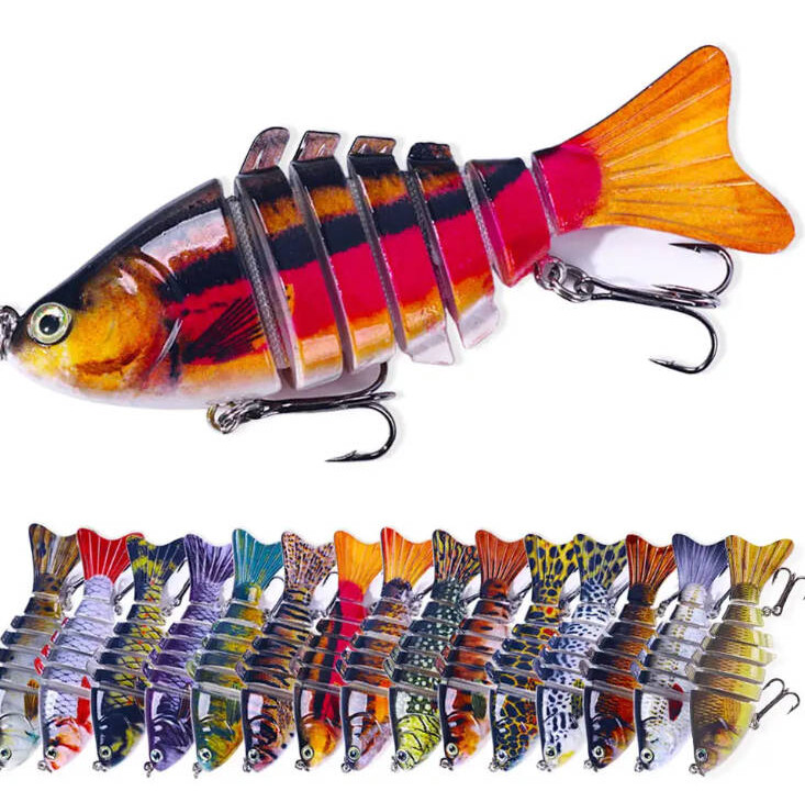 Wholesale Hard Plastic Multi-jointed Lure Artificial Bait