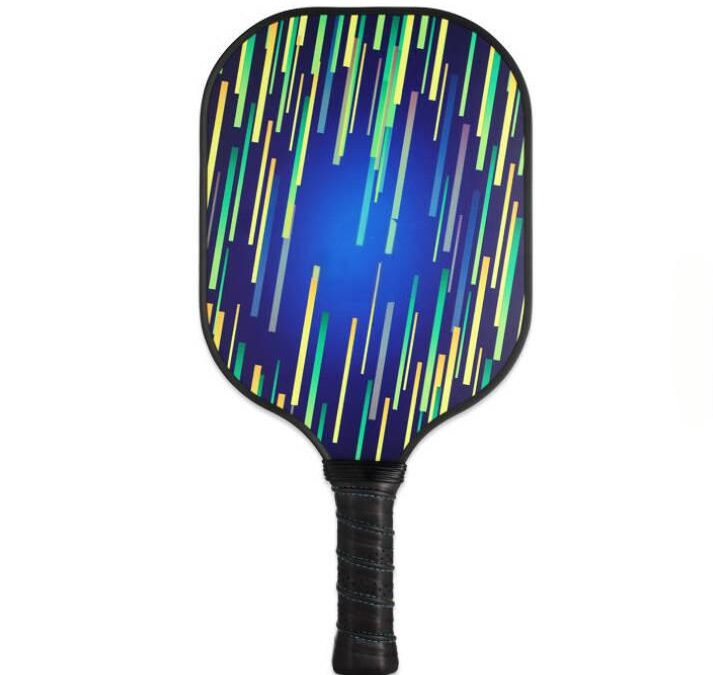 OEM ODM USA Thermogevormde koolstofvezel op maat gemaakte full colour bedrukte pickleball peddel