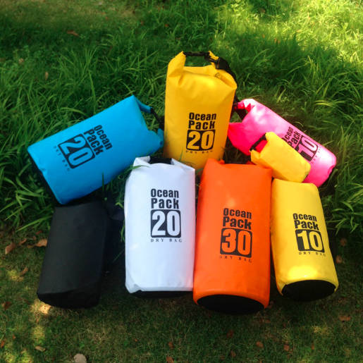 PVC-Rolle, wasserdichter Trockensack-Rucksack für Meer