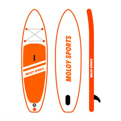 CE Certified Double Layer Standing Water Ski Board Inflatable SUP Board