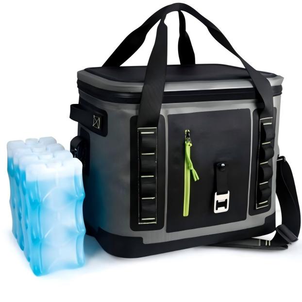 Auslaufsichere, wasserdichte und flexible Kühltasche aus thermischem TPU mit weichen Kanten für Camping