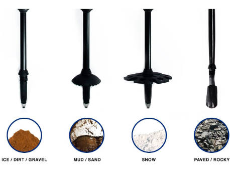 Ultralight Quick Lock Carbon Mountain Climbing Trekking Pole Hiking Pole 2