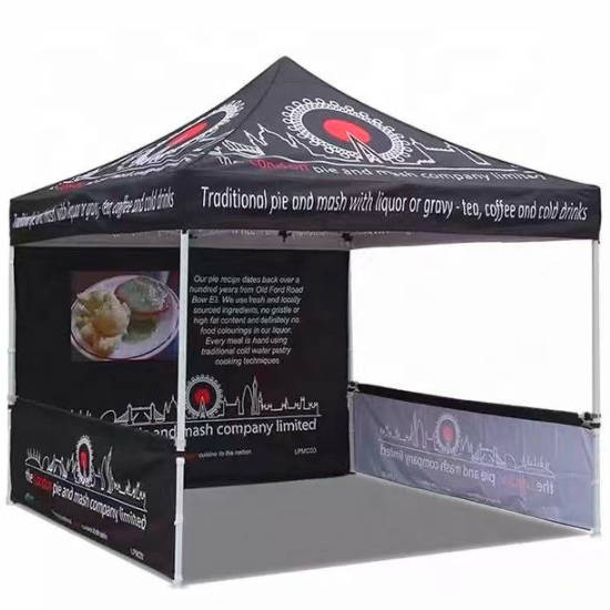 Custom Logo Design Folding Awnings Advertising Fold Canopi Tent