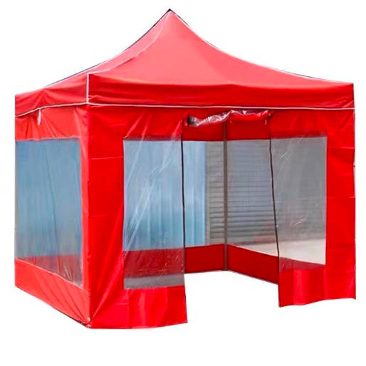 High Quality Pop up Tent 3X3M Steel Folding Gazebo Trade Show Tent with Side Wall