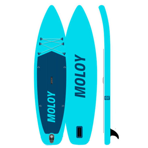 Wholesale Custom logo 10'6 11' Surfing Stand up Inflatable SUP Board