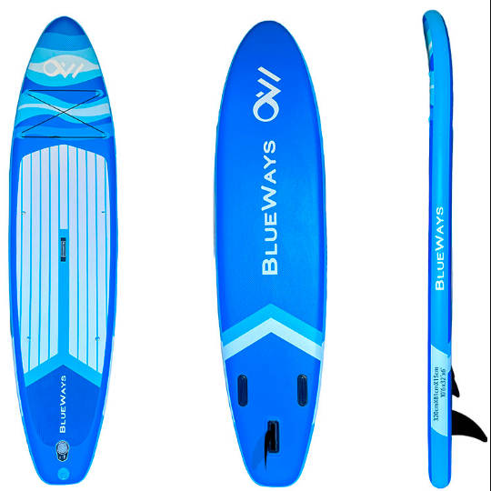 Wholesale Double Layer Custom Inflatable Surfboard Inflatable SUP Paddle Board