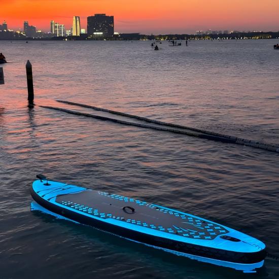 Custom Inflatable Glow Paddle Board LED Light SUP Board for Brands