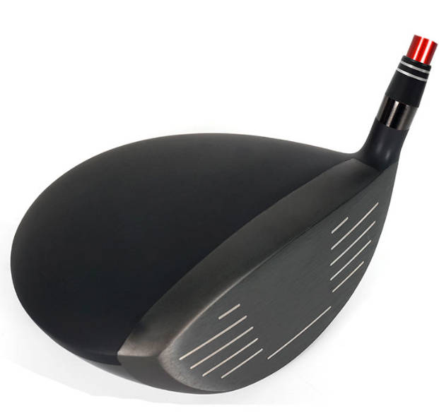 Custom Logo Titanium Black Golf Driver Wood Head for Training Practice Range (3)