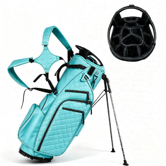 OEM Premium 14 Dividers Lightweight Portable Custom Logo Golf Stand Bag