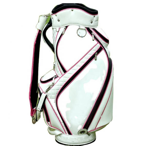 Premium PU Leather Customized LOGO Golf Glub Cart Bags